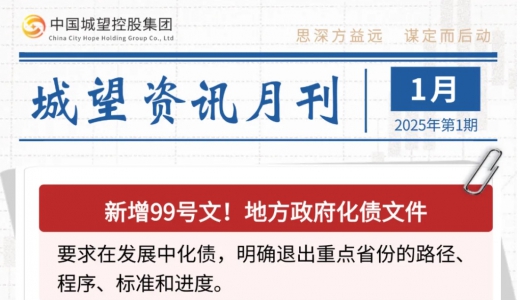城望資訊1月刊丨新土儲管理辦法新在哪里？首個區(qū)縣城投轉(zhuǎn)型AAA主體